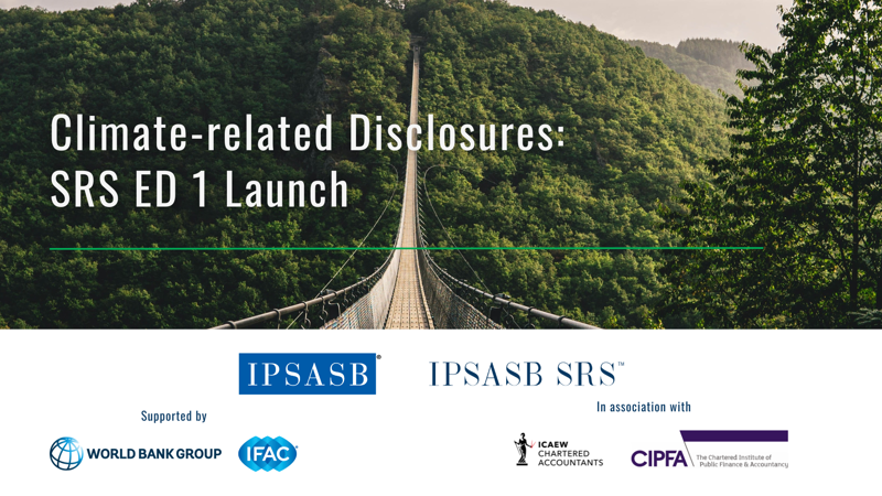 IPSASB SRS ED 1 Launch