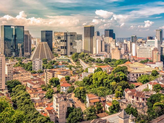 Daylight photo of downtown Rio de Janiero