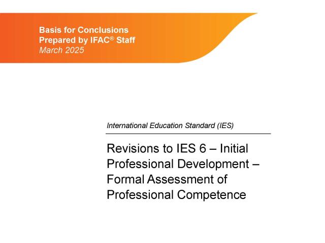 Image of the cover of IES 6 Revised Basis for Conclusions