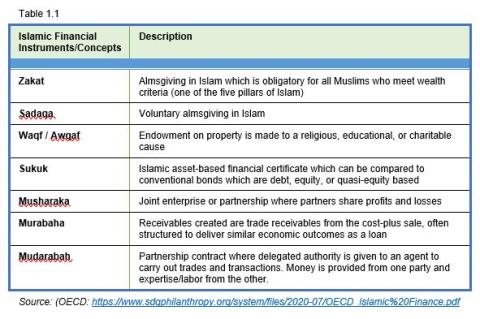 Islamic sustainable finance