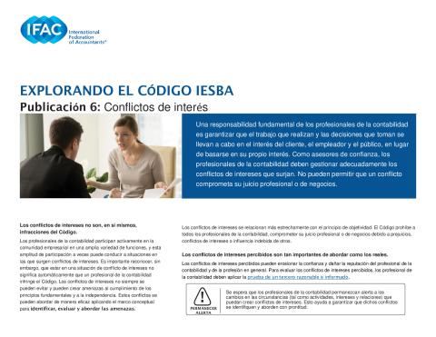 Exploring the IESBA Code_Installment 6_Conflicts of Interest_ES_Secure.pdf